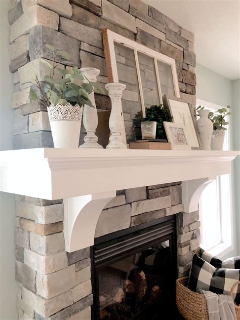 pinterest mantel decor